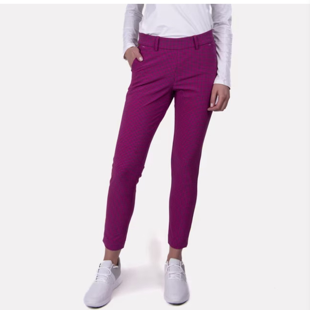 KJUS Performance Golf Ikala 7/8 Treggings Print Leggings Crop Pants Capris 34 XS